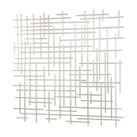 Iquara Large Square Metal Wall Art