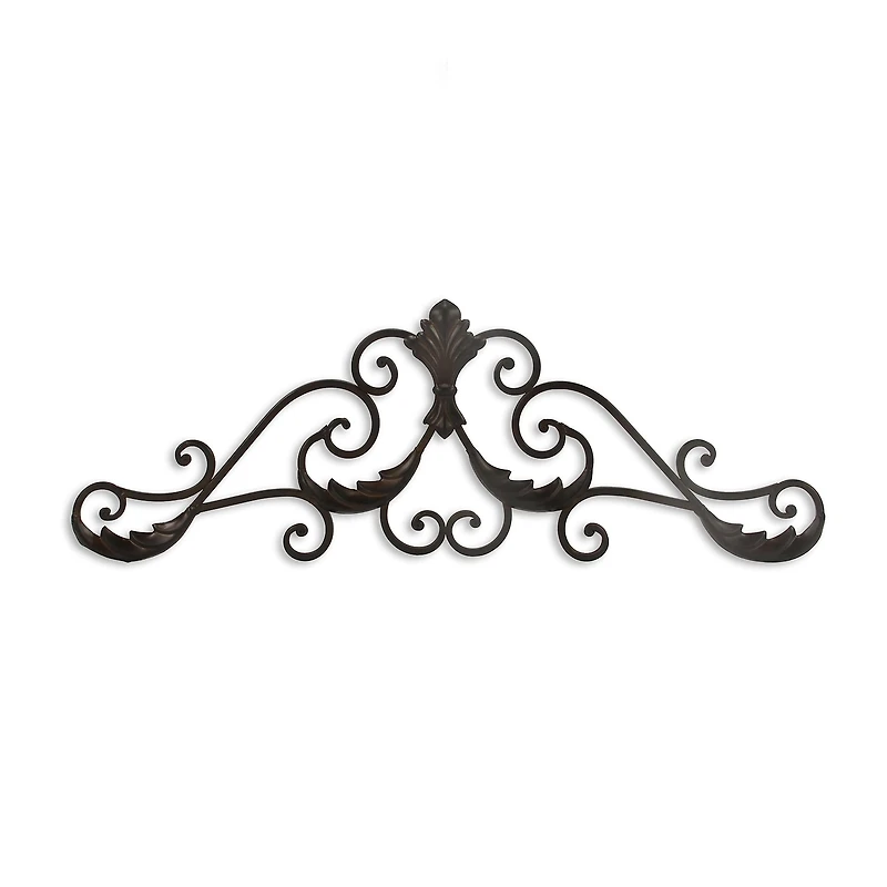 Cheungs 32" Horizontal Décor With Overlapping Wave Accents Metal Wall Art