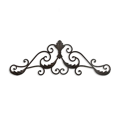 Cheungs 32" Horizontal Décor With Overlapping Wave Accents Metal Wall Art