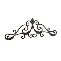 Cheungs 32" Horizontal  Décor With Overlapping Wave Accents Metal Wall Art