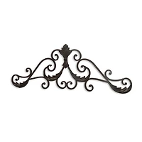 Cheungs 32" Horizontal  Décor With Overlapping Wave Accents Metal Wall Art