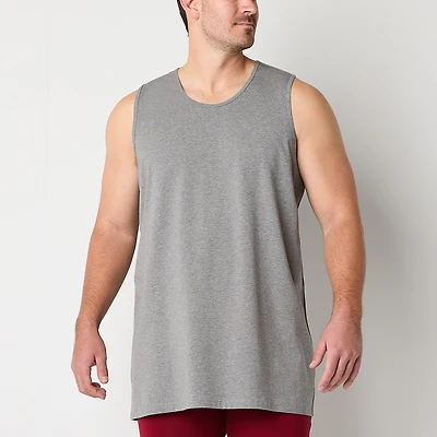 Shaquille O'Neal XLG™ Activated Cooling Mens Crew Neck Sleeveless 3 Pack Big and Tall Tank
