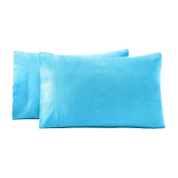 SUPERIOR® Solid Cotton Flannel Heavyweight Warm Pillowcase