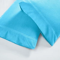 SUPERIOR® Solid Cotton Flannel Heavyweight Warm Pillowcase
