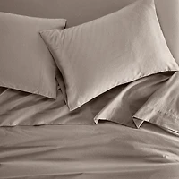 SUPERIOR® Rome Cotton Flannel Solid Warm Deep Pocket Sheet Set