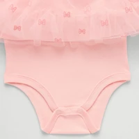 Baby Girls Short Sleeve Minnie Mouse A-Line Dress