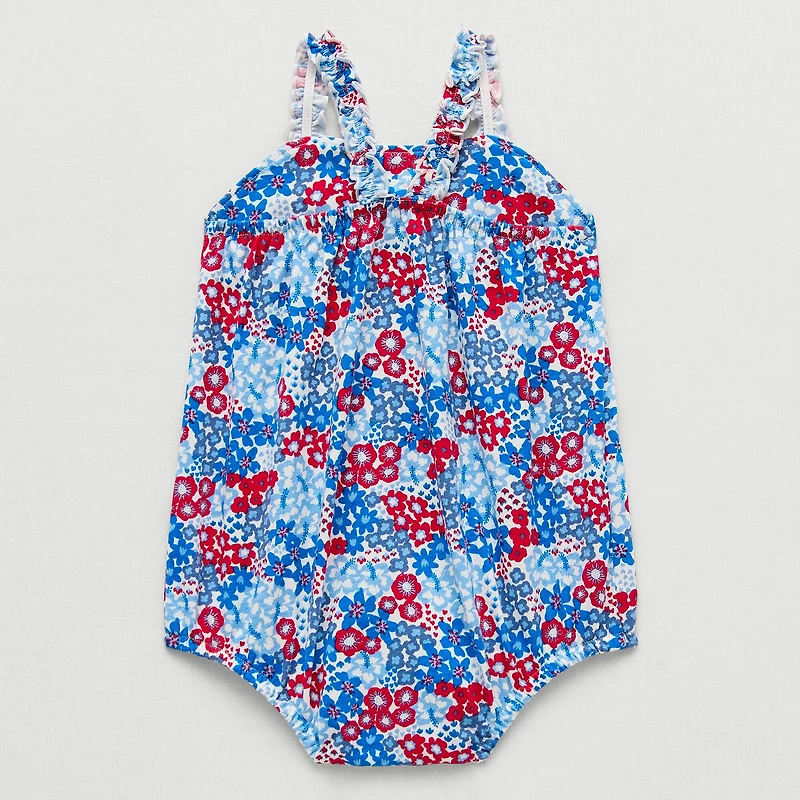 Okie Dokie Baby Girls Sleeveless Romper