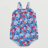 Okie Dokie Baby Girls Sleeveless Romper