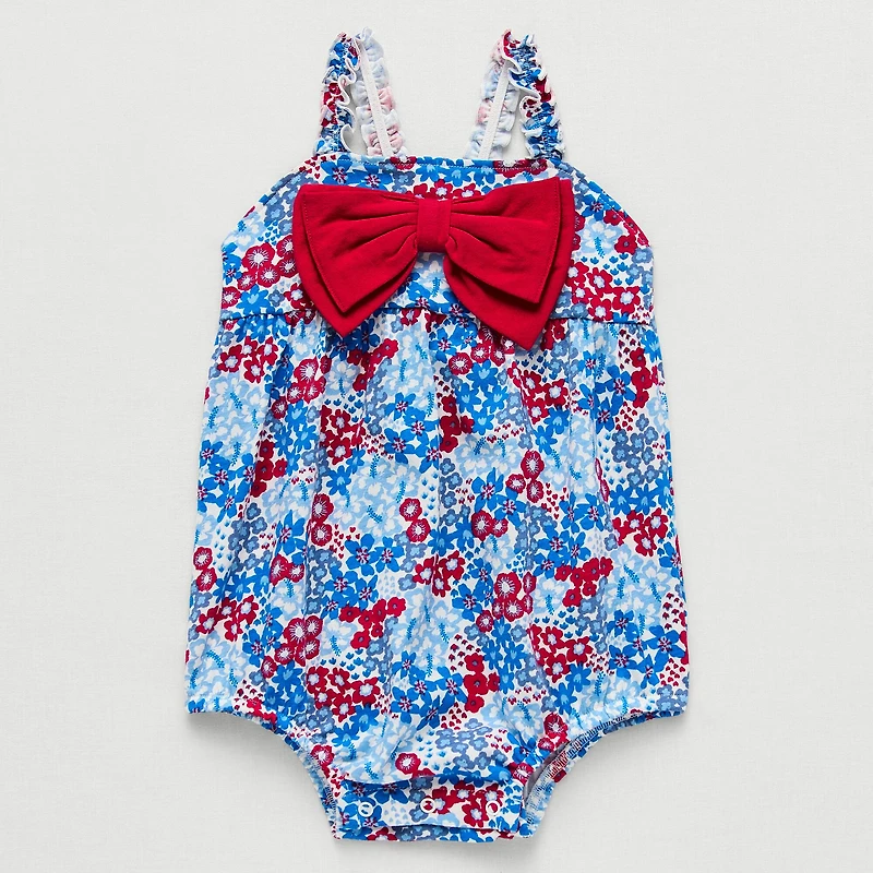 Okie Dokie Baby Girls Sleeveless Romper