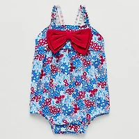 Okie Dokie Baby Girls Sleeveless Romper