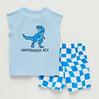 Okie Dokie Toddler & Little Boys 2-pc. Short Set