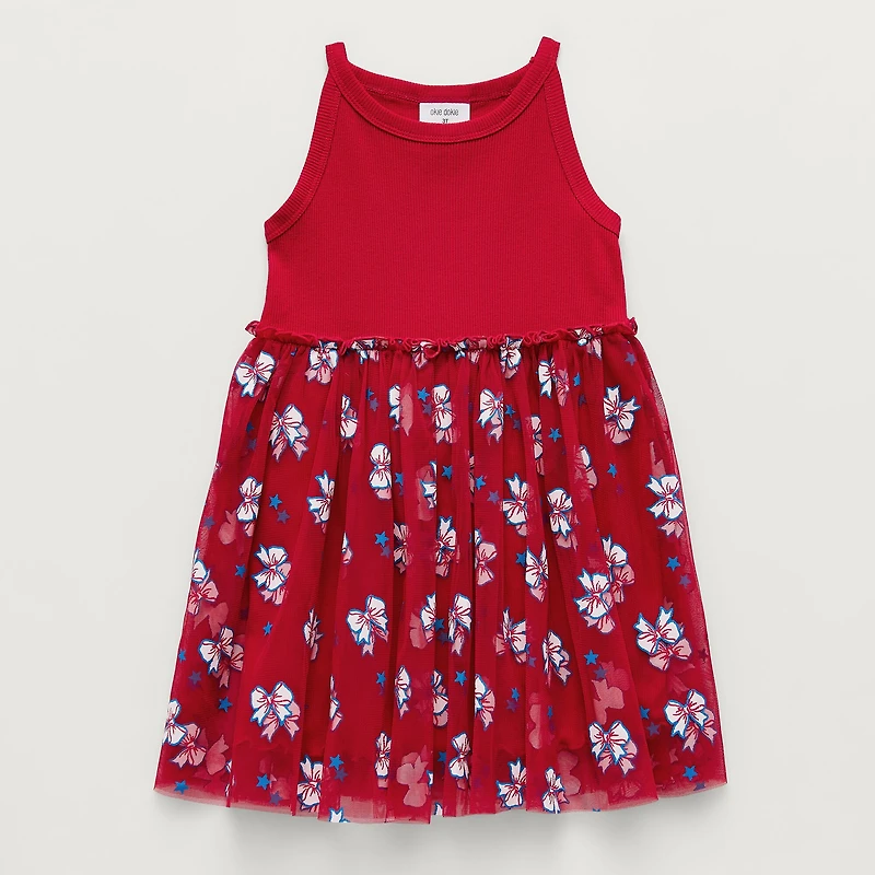 Okie Dokie Toddler & Little Girls Sleeveless Tutu Dress
