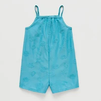 Okie Dokie Toddler & Little Girls Sleeveless Romper
