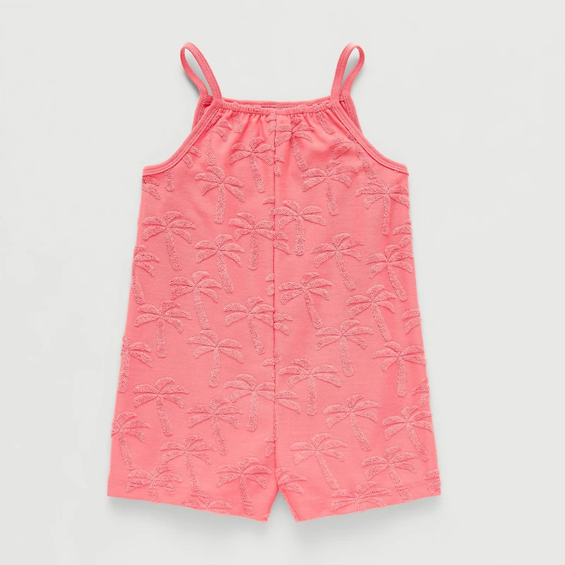 Okie Dokie Toddler & Little Girls Sleeveless Romper