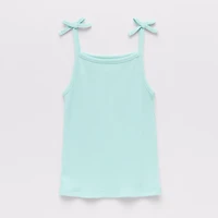 Okie Dokie Toddler & Little Girls Straight Neck Sleeveless Tank Top