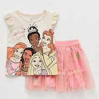 Toddler Girls 2-pc. Ariel Belle Princess Skirt Set