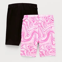 Thereabouts Little & Big Kid Girls 6" Adaptive Easy-on + Easy-off Seated Wear 2-pc. Bike Short