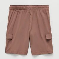 Thereabouts Pull-On Cargo Little & Big Kid Boys Moisture Wicking Hybrid Short