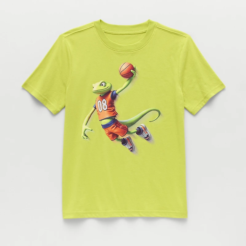 Xersion Little & Big Kid Boys Crew Neck Short Sleeve Regular Fit Graphic T-Shirt