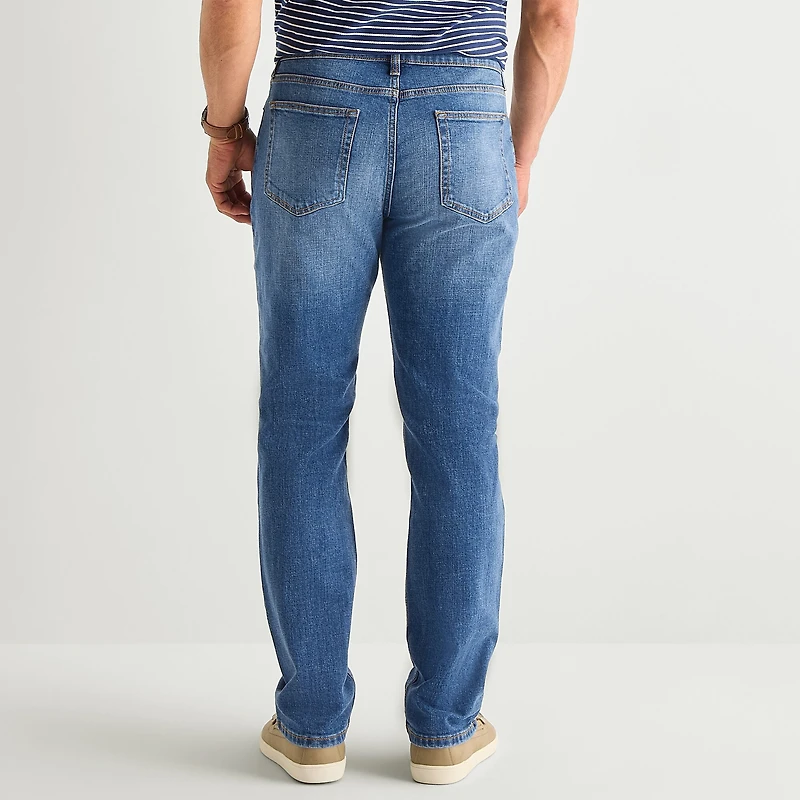 St. John's Bay Mens Regular Fit Straight Leg Jean