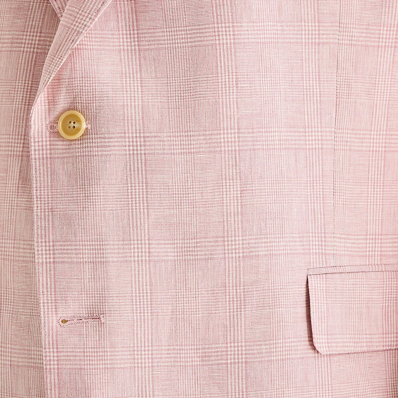 Stafford Mens Big and Tall Plaid Regular Fit Sport Coat