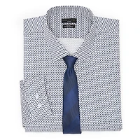 Shaquille O'Neal XLG™ Mens Big and Tall Regular Fit Long Sleeve Dress Shirt Tie Set