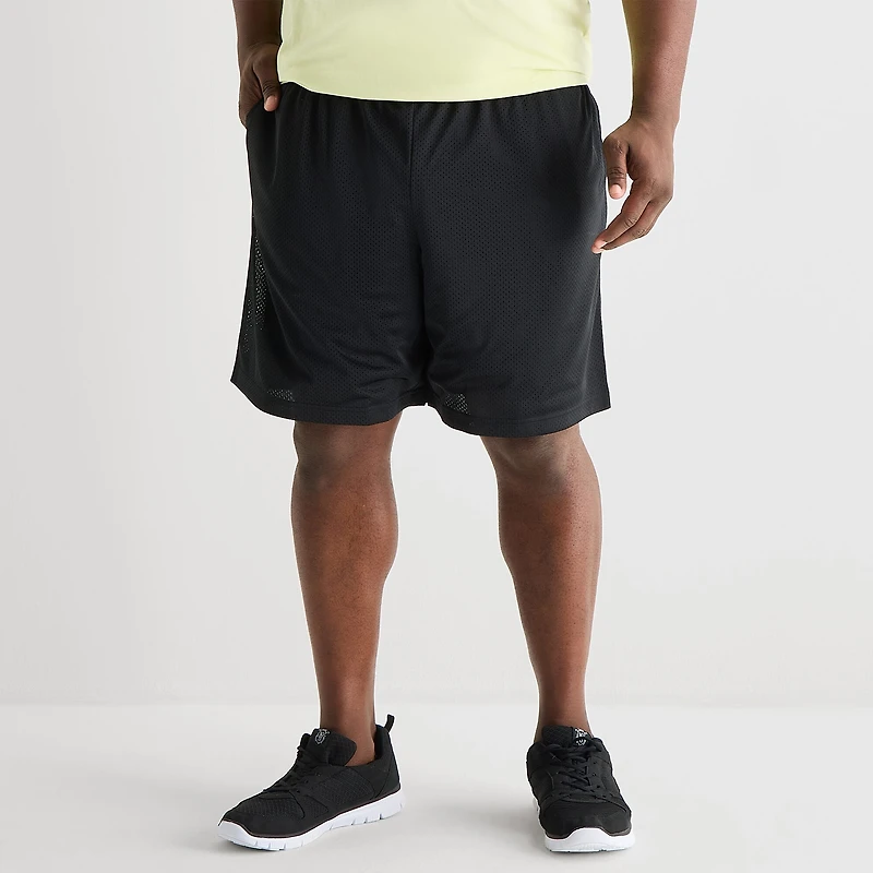 Xersion Mens Big and Tall Mid Rise 9" Basketball Short