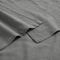 SUPERIOR® Orion Linen Garment Washed Soft Deep Pocket Sheet Set