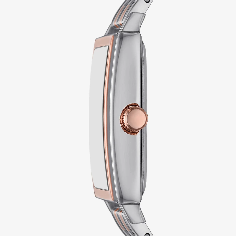 Geneva Ladies Womens Two Tone Bracelet Watch Fmdjm274