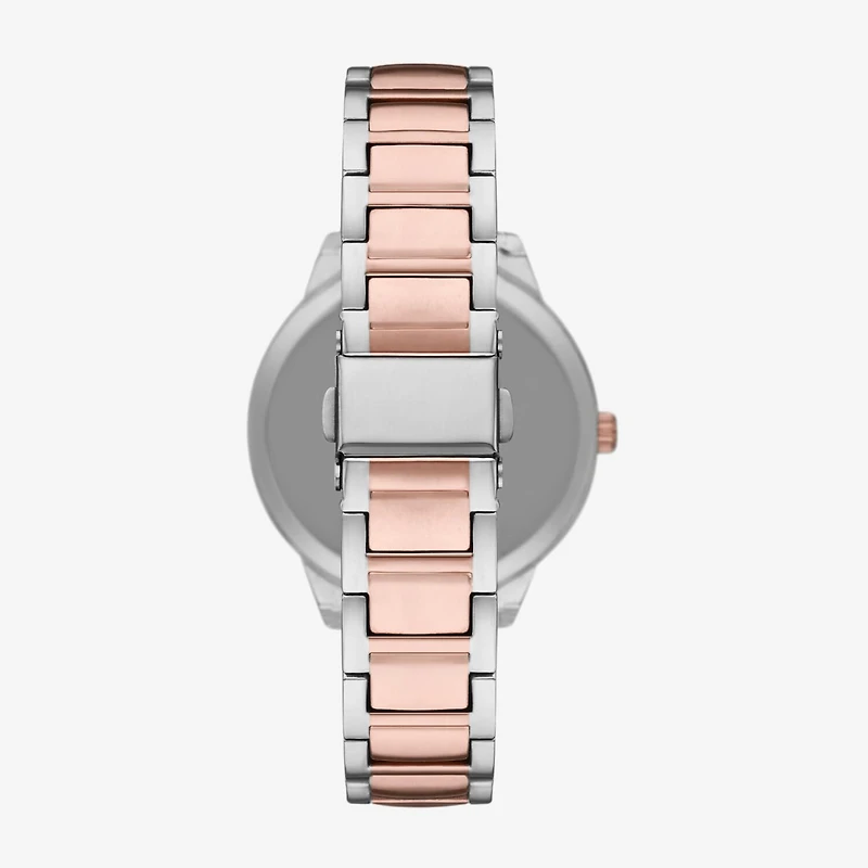 Geneva Ladies Womens Crystal Accent Two Tone Bracelet Watch Fmdjm278