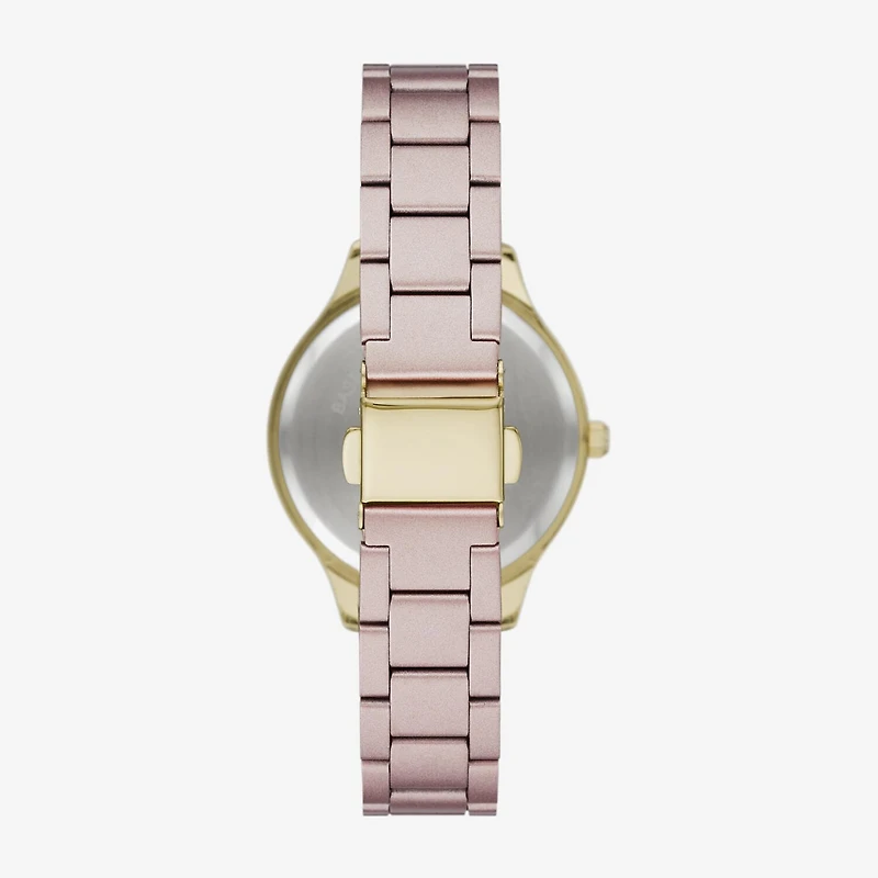 Geneva Ladies Womens Crystal Accent Pink Bracelet Watch Fmdjm280