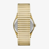 Mens Gold Tone Stainless Steel Expansion Watch Fmdjo281