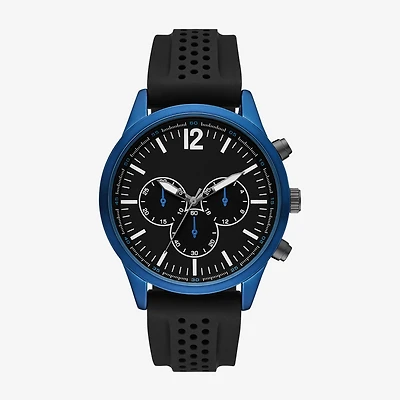 Mens Black Strap Watch Fmdjo287