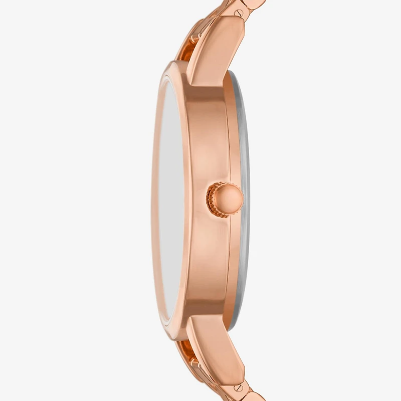 Ladies Boxed Sets Womens Rose Goldtone 6-pc. Watch Boxed Set Fmdjset351