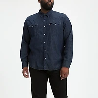 Levi's® Big and Tall Mens Long Sleeve Western Shirt