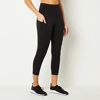 Xersion EverUltra Womens High Rise Quick Dry Cropped Legging