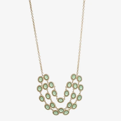 Monet Jewelry Womens Gold Tone 18 Inch Strand Necklace