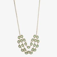 Monet Jewelry Womens Gold Tone 18 Inch Strand Necklace