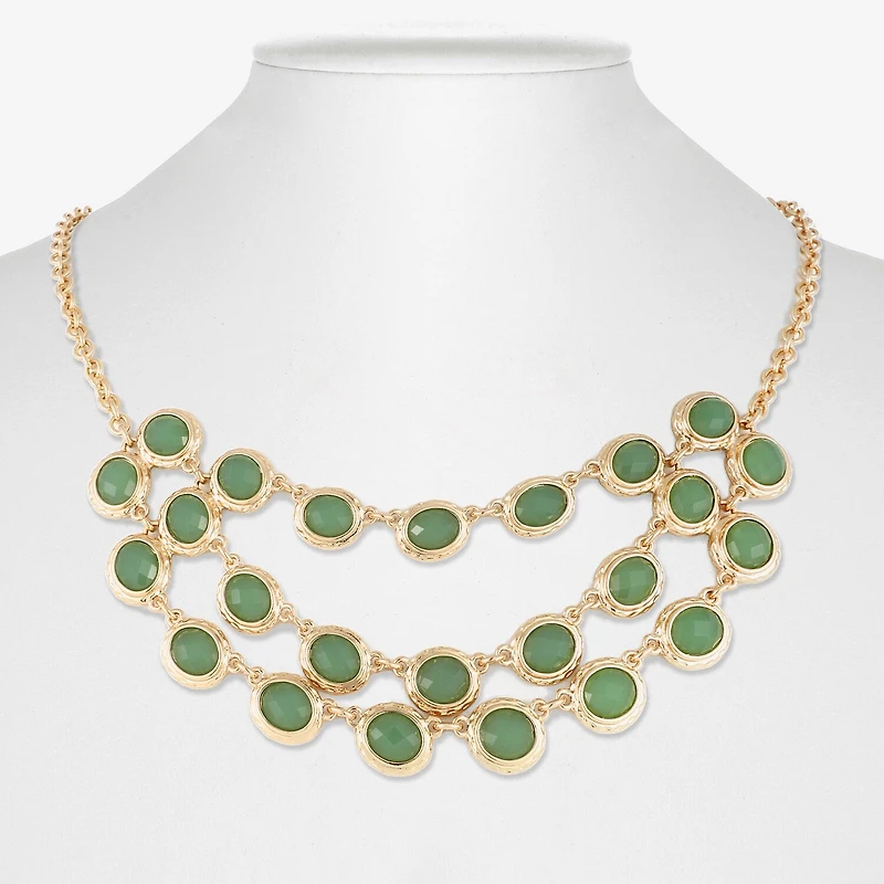 Monet Jewelry Womens Gold Tone 18 Inch Strand Necklace