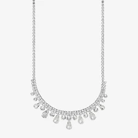Monet Jewelry Timeless Frontal Womens 17 Inch Collar Necklace