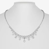 Monet Jewelry Timeless Frontal Womens 17 Inch Collar Necklace