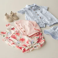 Carter's Baby Boys Short Sleeve Romper Set