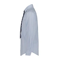 Van Heusen Little & Big Kid Boys Stretch Fabric Long Sleeve Point Collar Shirt + Tie Set