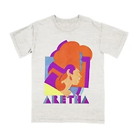 Hope & Wonder Black History Month Aretha Mens Crew Neck Short Sleeve Regular Fit Graphic T-Shirt