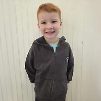 Grayson Little Toddler Boys Long Sleeve Zipper Hoodie