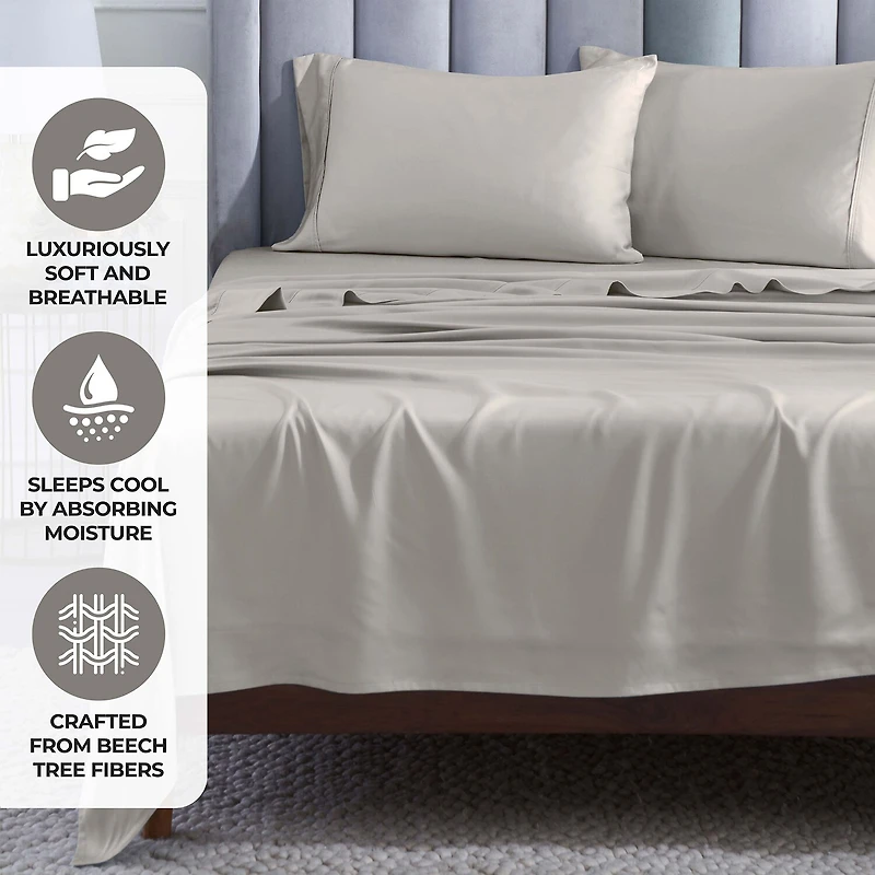 SUPERIOR® Beechwood Modal Premium Cooling 400tc Pillowcase