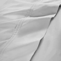 SUPERIOR® Gina Organic Percale Crisp Breathable 300tc Deep Pocket Sheet Set
