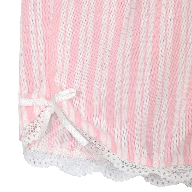 Sleep On It Little & Big Kid Girls V-Neck Short Sleeve Pajama Set