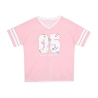 Sleep On It Little & Big Kid Girls V-Neck Short Sleeve Pajama Set