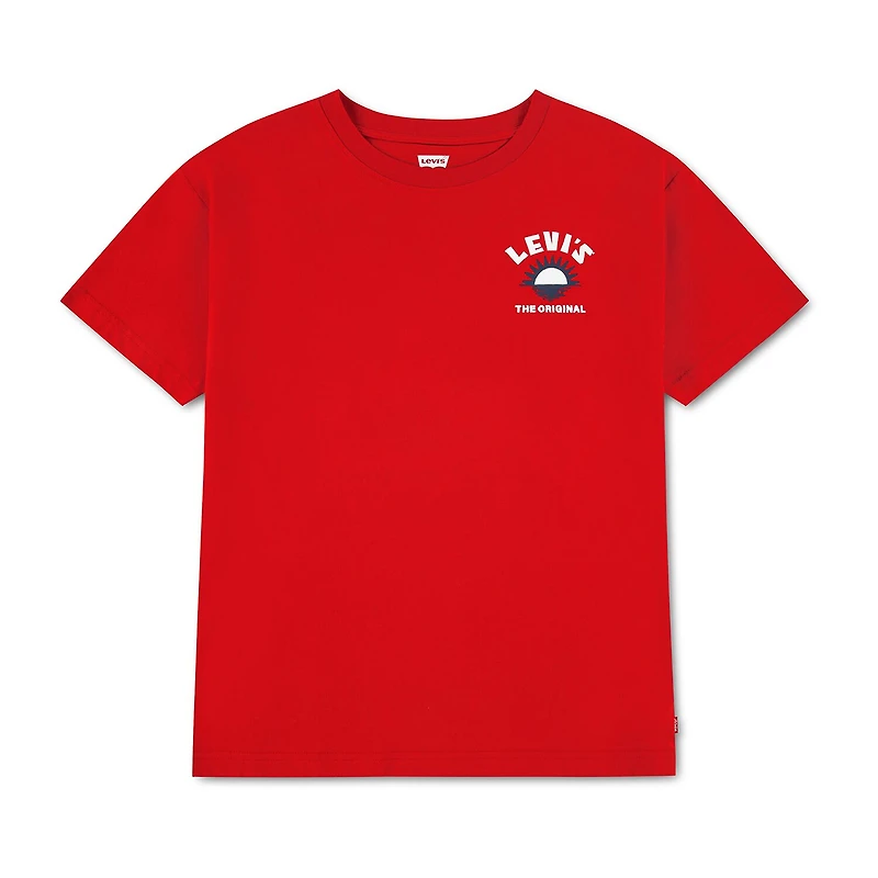 Levi's® Big Kid Boys Crew Neck Short Sleeve Regular Fit Graphic T-Shirt